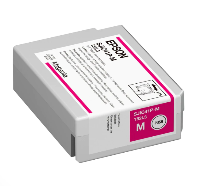 Epson 50 mL Ink Cartridge - SJIC41P(M)